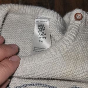 Carters 9 month knitted outfit